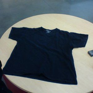 Champs black v-neck t shirt size L